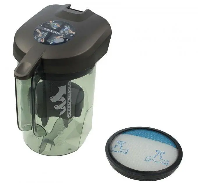 Контейнер для пилу + круглий фільтр RS-RT900593 до пилососу Rowenta Compact Power Cyclonic RO3786EA - фото 3