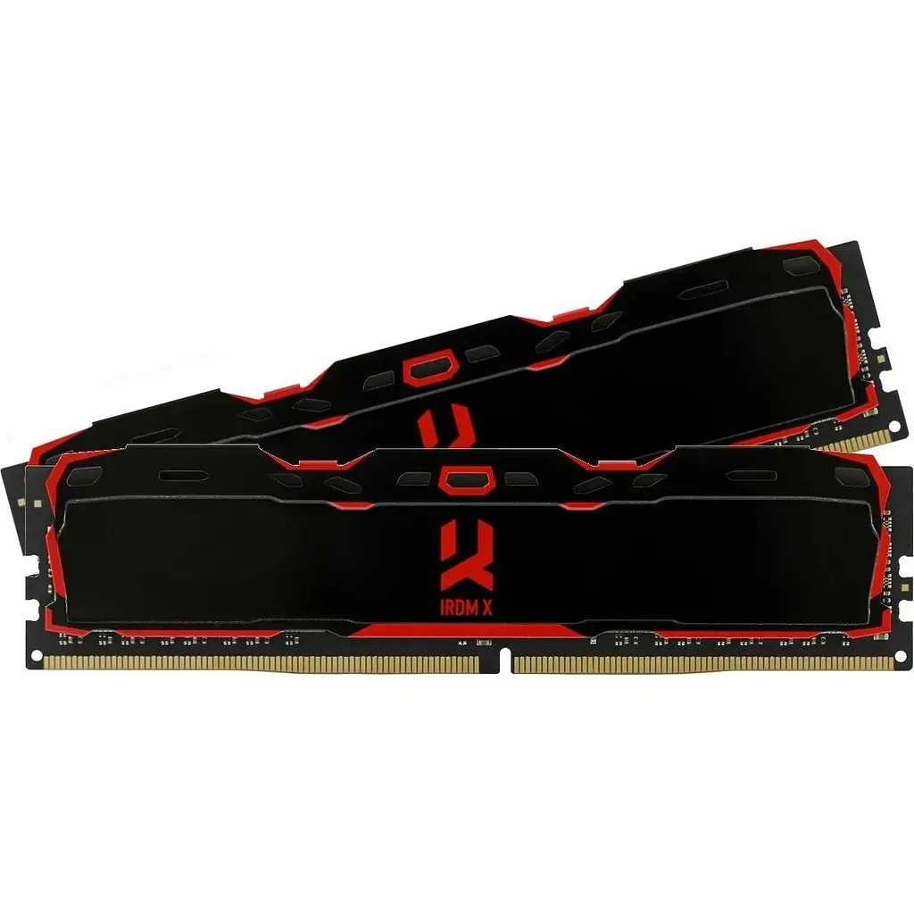 Модуль пам'яті Goodram DDR4 16GB (2x8GB) 3200MHz IRDM X Black (IR-X3200D464L16SA/16GDC) - фото 2