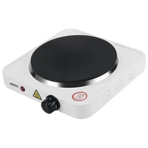 Настільна плита Ardesto ECS-J115W, White, 1500W, електрична, 1 конфорка