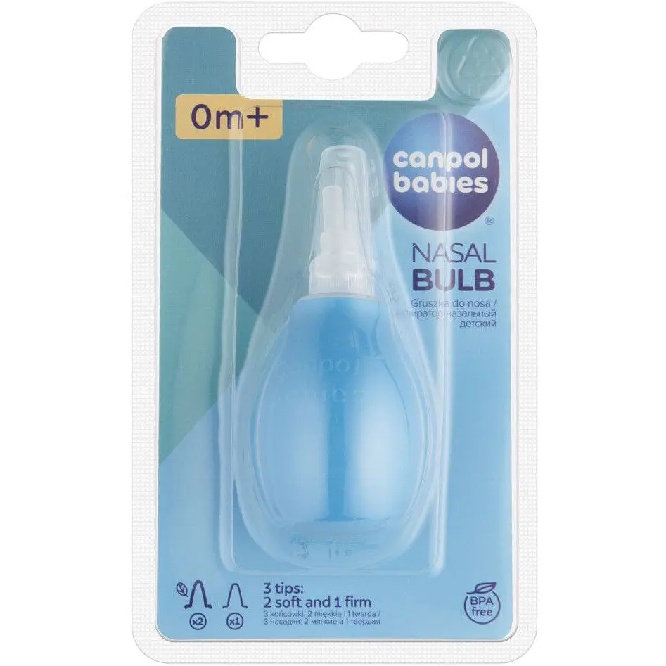 Аспiратор для носа Canpol babies з двома насадками (9/119) - фото 5