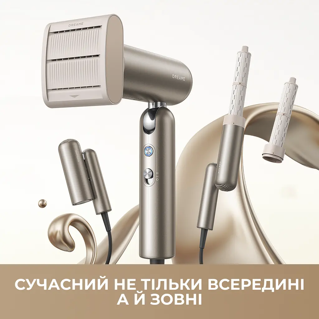 Фен-стайлер Dreame Pocket Pro 3in1 Titanium - фото 9