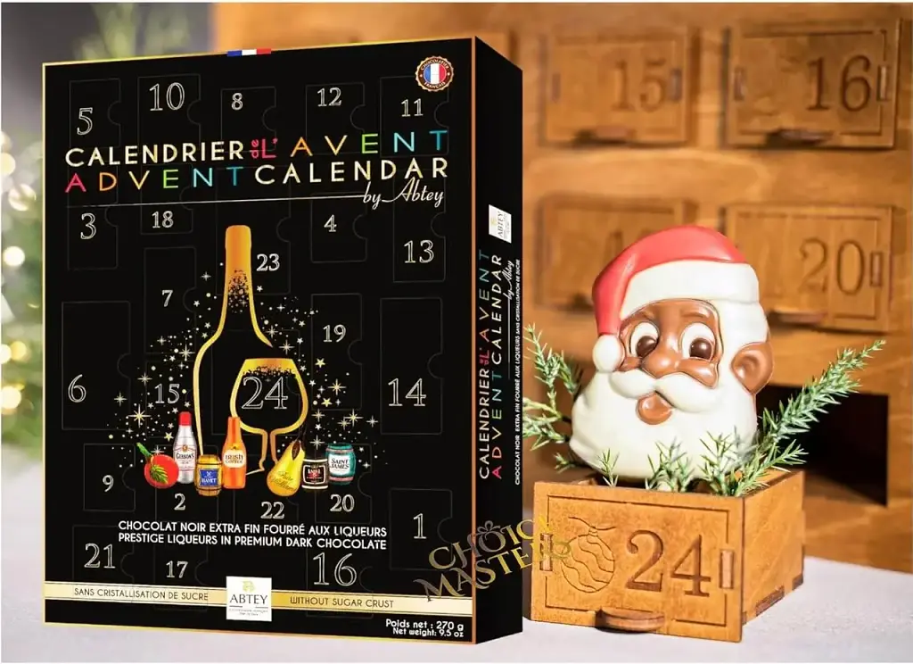 Адвент календарь Abtey Prestige Chocolate Liqueur Selection Christmas Advent 270 г - фото 2