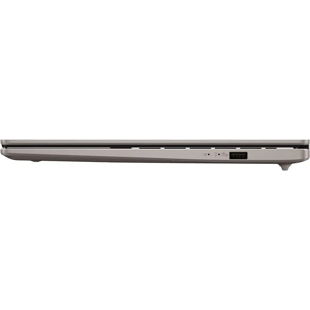 Ноутбук ASUS Vivobook 14 M1407KA-LY230 (14 FMI, Ryzen 5 AI 330, 16 GB, 512 SSD, UMA, DOS) Platinum Gold (90NB15H2-M00DV0) - фото 8