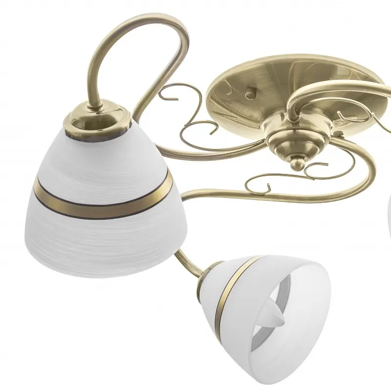 Люстра потолочная Brille в спальню E27 60W BZ (LK-599C/3) - фото 3