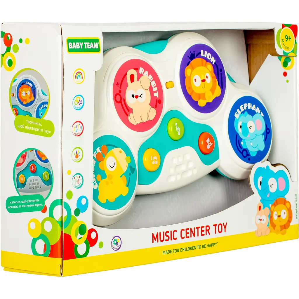 Игрушка Baby Team Музыкальный центр (8656_бирюзовый) - фото 4