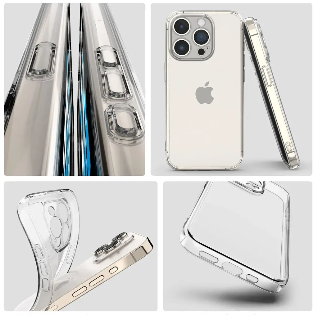Силіконовий чохол BeCover для Apple iPhone 16 Pro Transparancy (712279) - фото 8