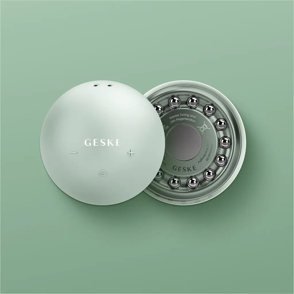 Масажер для обличчя GESKE Anti-aging Skin Tightener 6в1 Green (HB0420) [176859] - фото 5