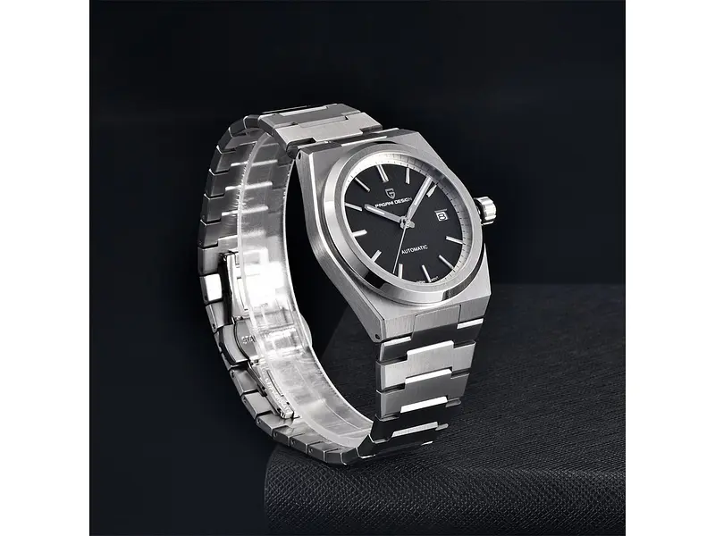 Чоловічий наручний годинник PD-1753 Silver-Black Pagani Design acs0031190 - фото 3