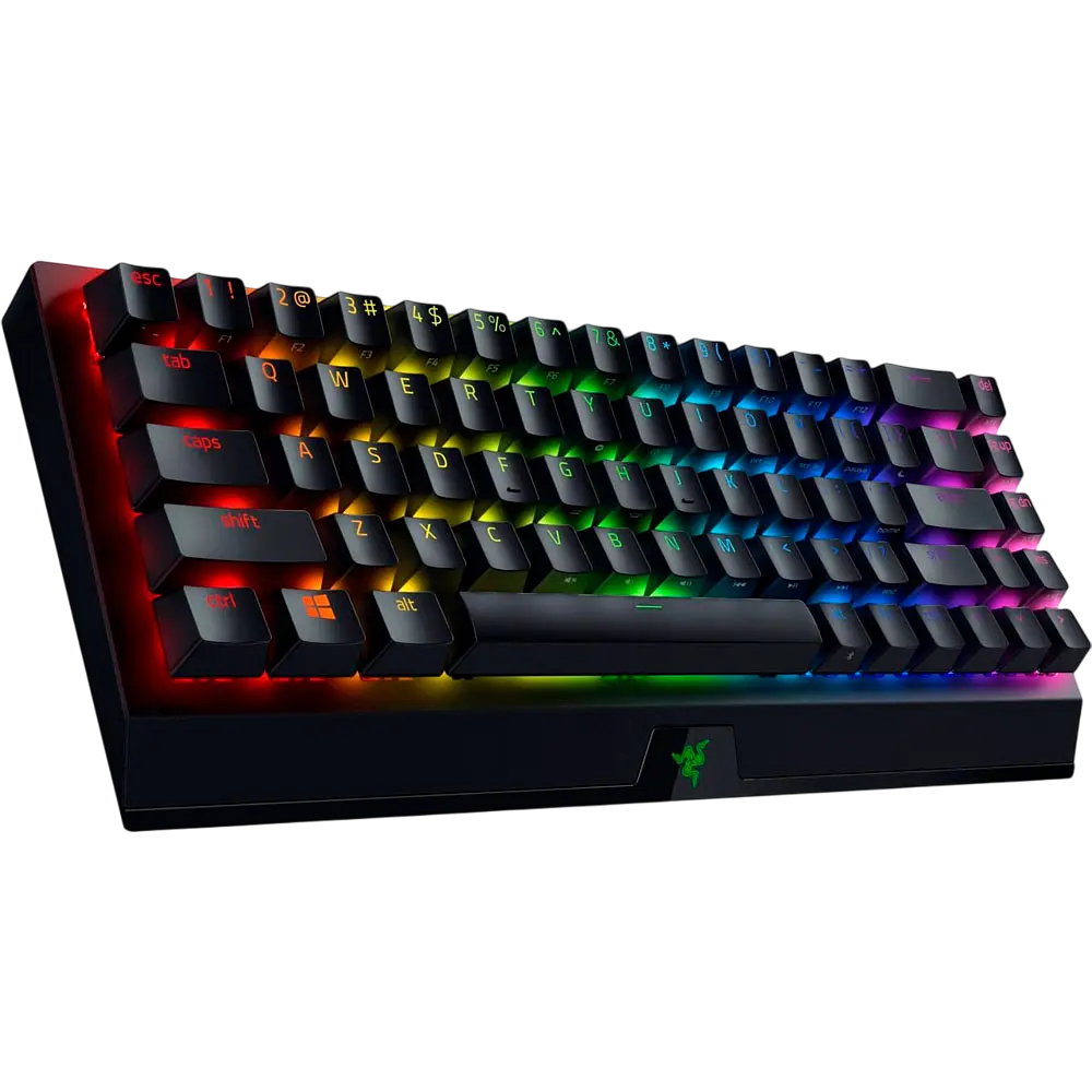 Клавіатура бездротова Razer BlackWidow V3 Mini Hyperspeed Green Switch RGB Black (RZ03-03891600-R3R1) - фото 2