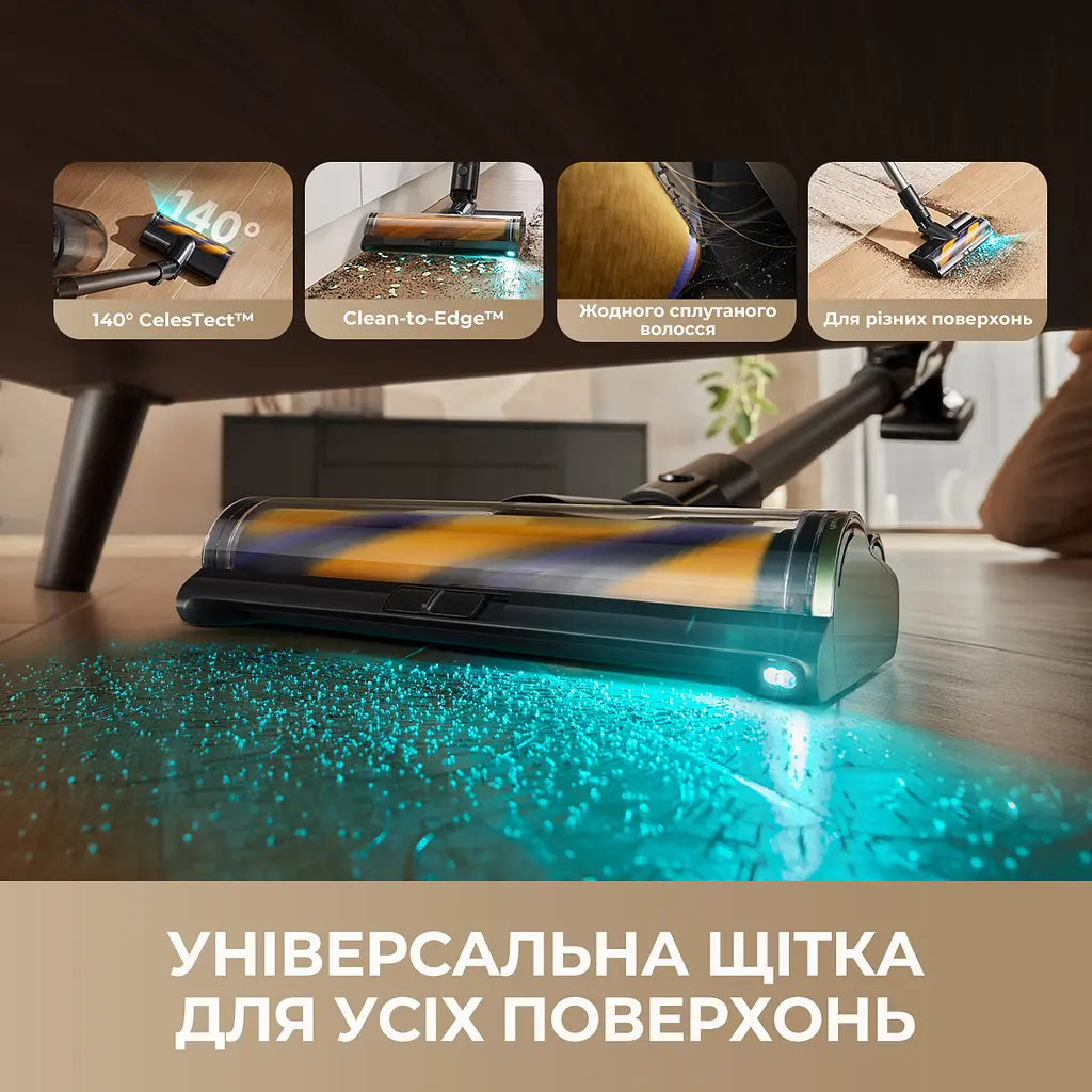 Беспроводной пылесос Dreame R20 Ultra AquaCycle - фото 4