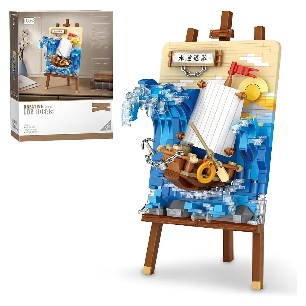 Конструктор LOZ mini Block painting без фігурок (1280) - фото 4