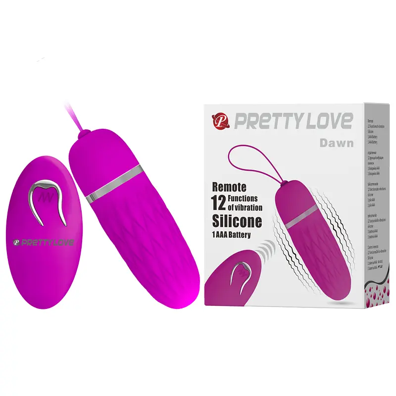 Віброяйце Pretty Love Dawn Remote Egg Pink, 9,2см фіолетовий