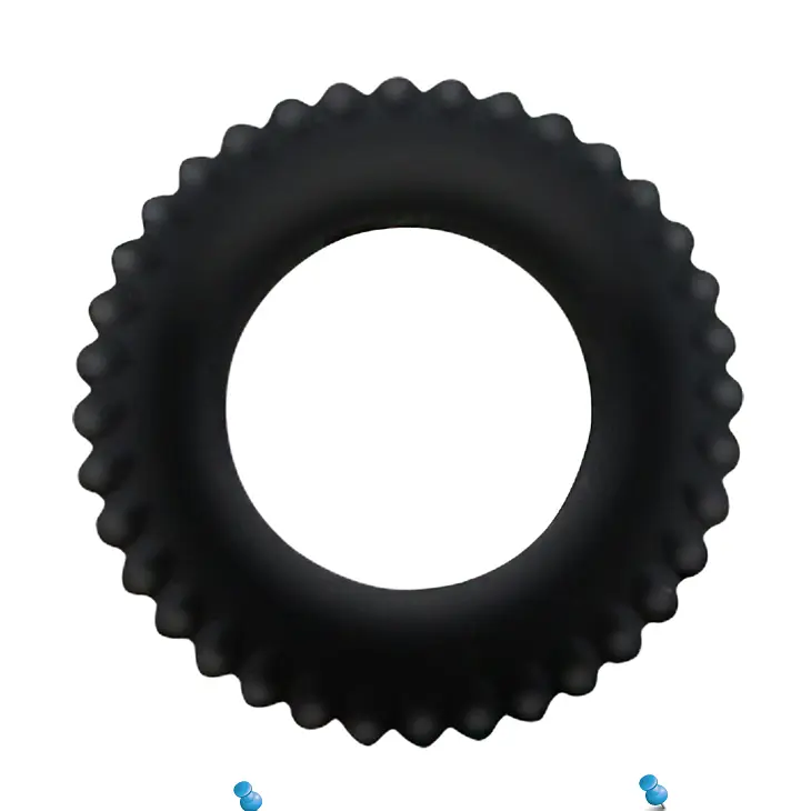 Ерекційне кільце Titan Cock Ring чорне - фото 5