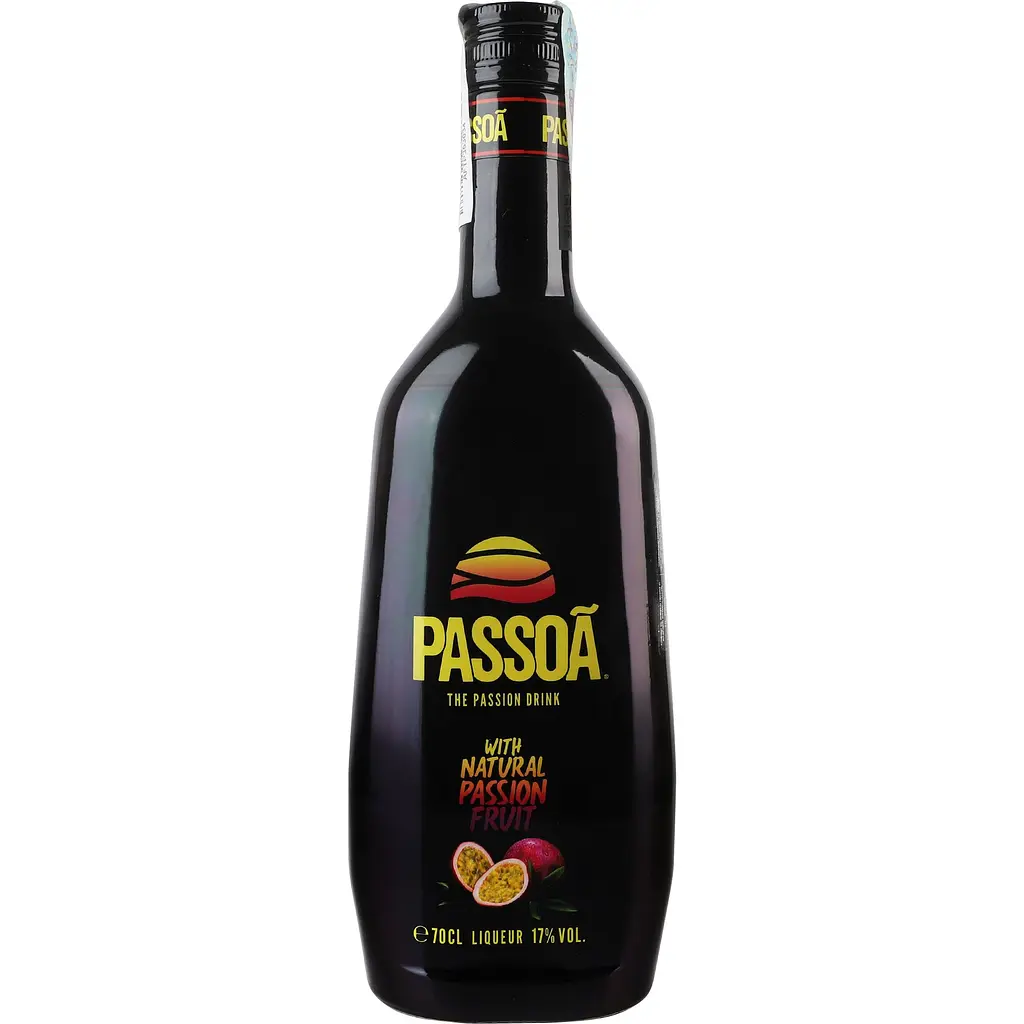 Уценка. Набор: ликер Passoa Passion Fruit 17% 0.7 л + бокал - фото 2