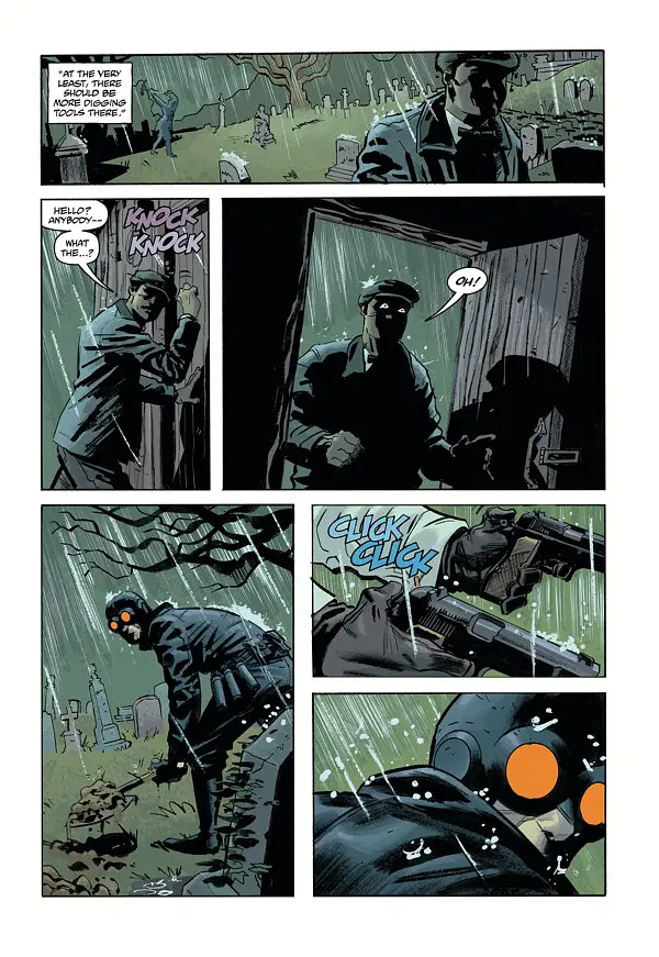 Lobster Johnson. Garden of Bones #0 (2016) - John Arcudi - фото 6