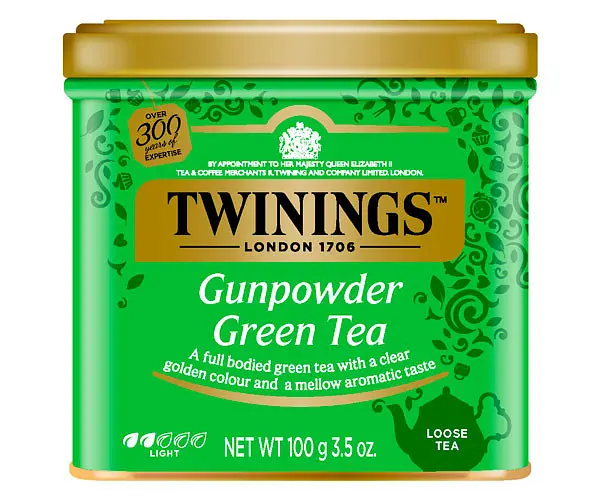 Чай Twinings зелений Ганпаудер 100 г ж/б