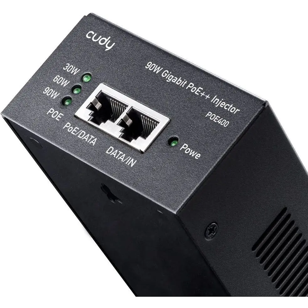 Адаптер PoE Cudy Инжектор POE400, 90W Gigabit PoE+/PoE Injector - фото 3