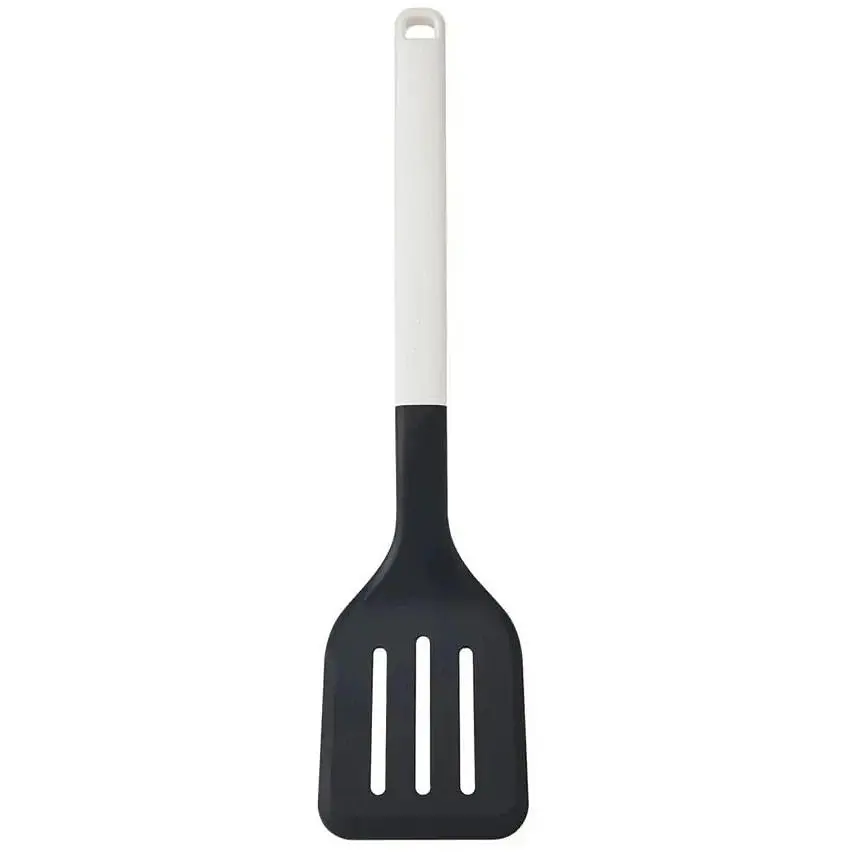 Лопатка з прорізами KitchenAid Classic, 34 см, білий (KHA002OHPNG)