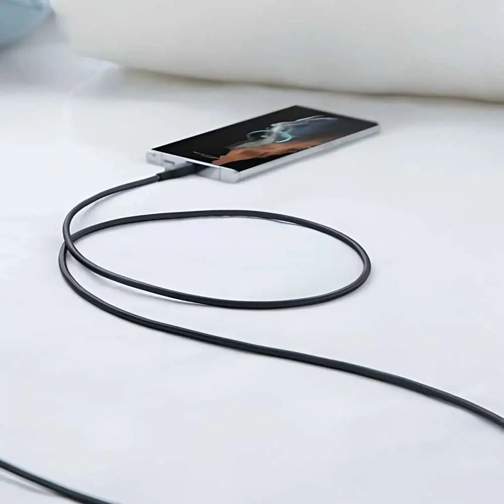 Кабель Anker 322 USB-A - USB-C 1.8 м, Black (A81H6G11) - фото 3
