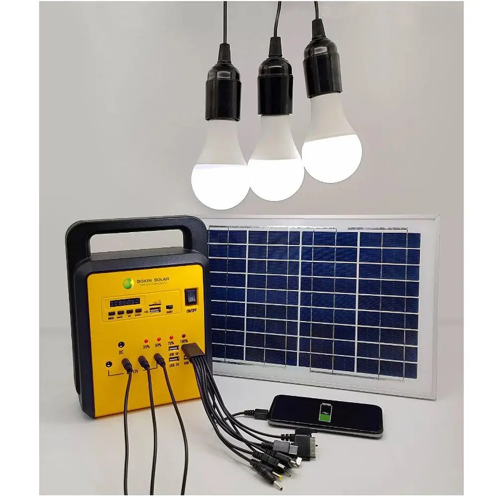 Портативна батарея Powerbank Solar Voltronic Boxin FD021 7000mAh + сонячна панель - фото 8