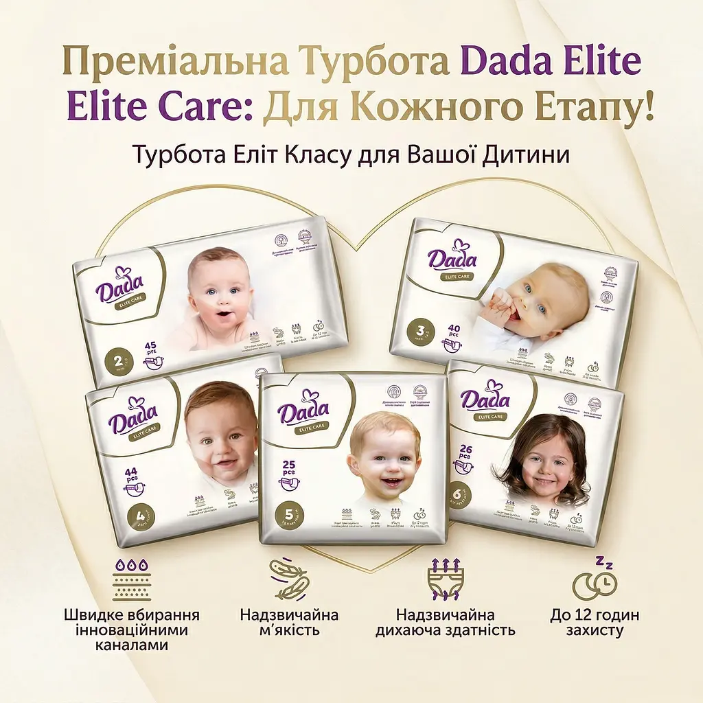 Підгузки дитячі Dada Elite Care Maxi 4 (7-18 кг) 33 шт. - фото 3
