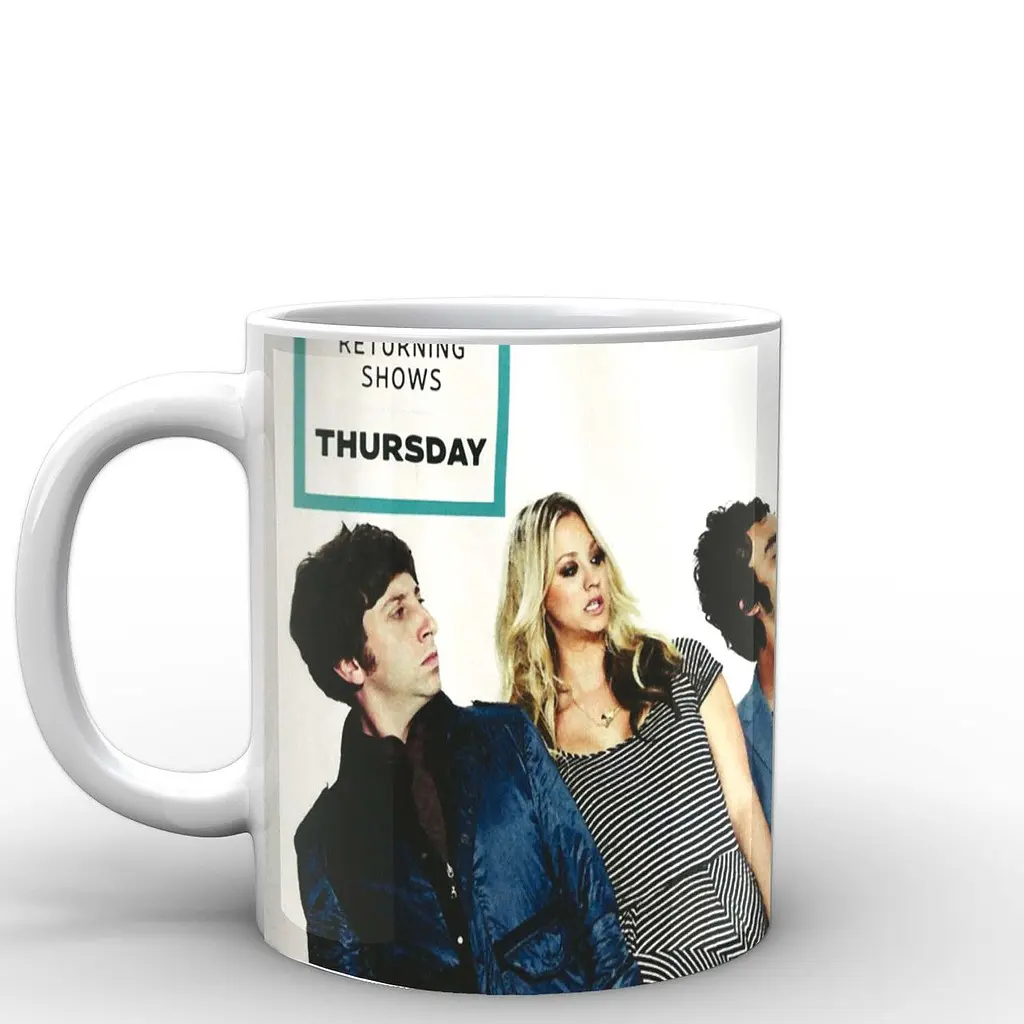 Кружка GeekLand Теория большого взрыва The Big Bang Theory на белом фоне BB.002.27 330 мл белая - фото 2