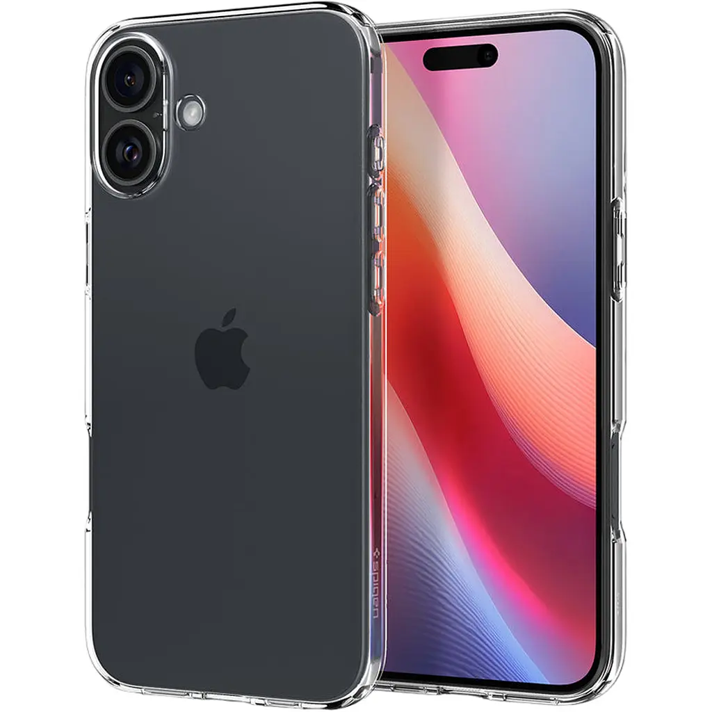 Чохол Spigen Liquid Crystal для Apple iPhone 16 Crystal Clear [ACS08190] [117866] - фото 3