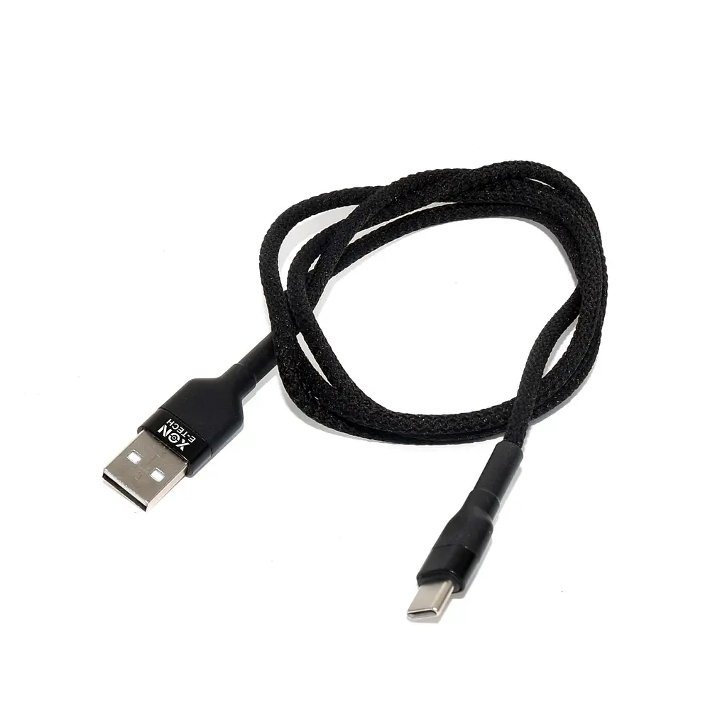 Кабель XON SmartCable Type-A - Type-C PD 3A 3м UniLink (SC302C3A3B 4609) Чорний - фото 4
