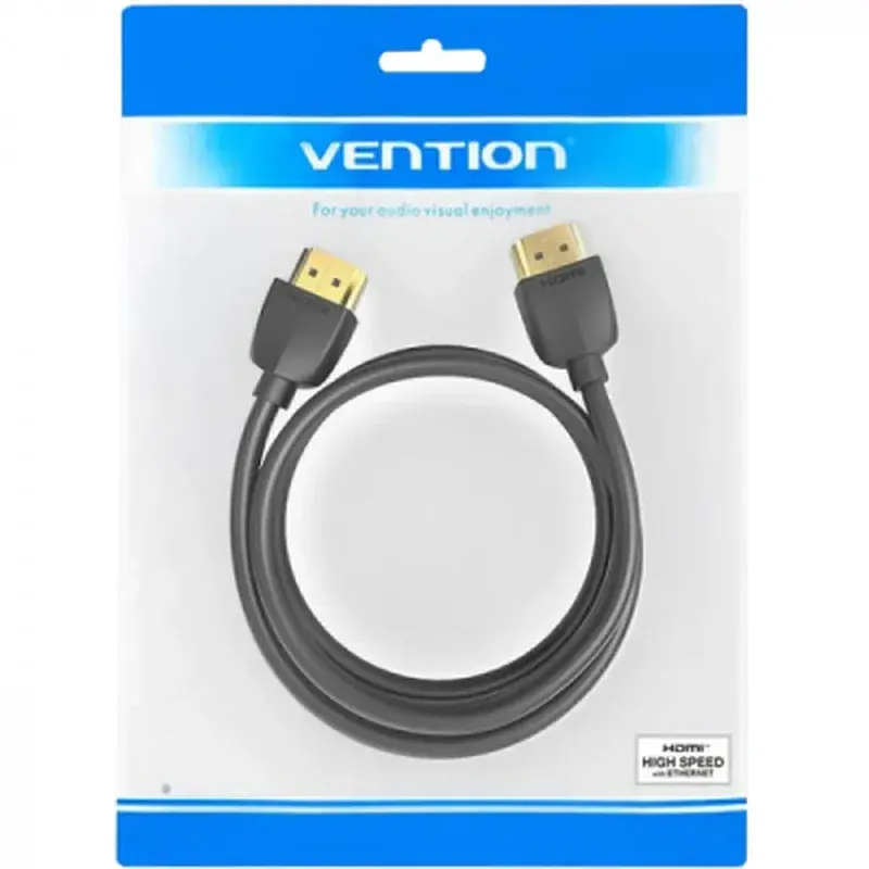 Кабель мультимедійний HDMI M to HDMI M 2.0m V2.0 4K60Hz PVC Vention (AAIBH) - фото 3