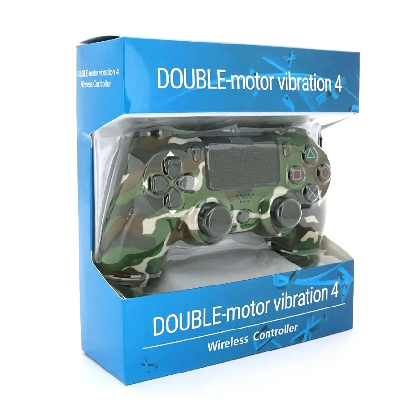 Геймпад джойстик DoubleShock Wireless PS4 Double Motor Vibration DUALSHOCK 4 Haki-Green - фото 5