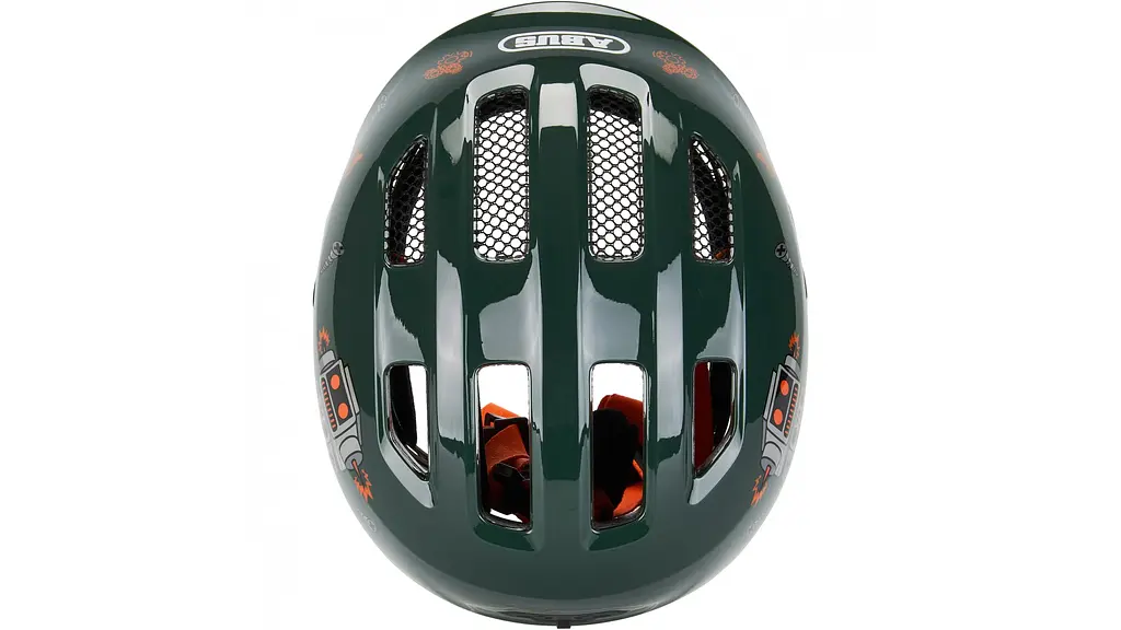 Велошолом Abus Smiley 3.0 Dark Green M (1007-672682) - фото 7