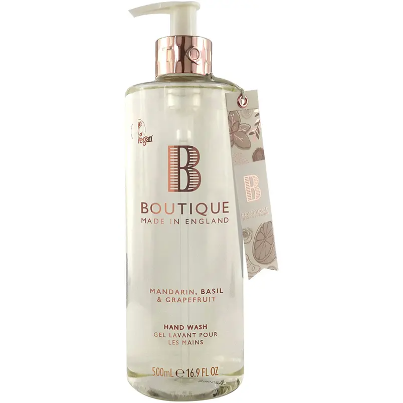 Мило рідке для рук Mandarin, Basil & Grapefruit Boutique, 500 мл