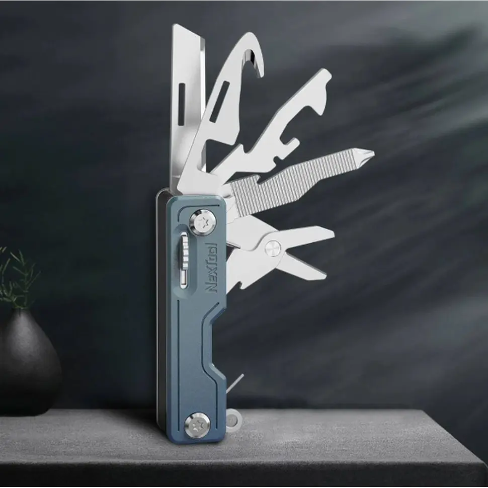 Мультитул NexTool Multi Functional Knife, синій - фото 7