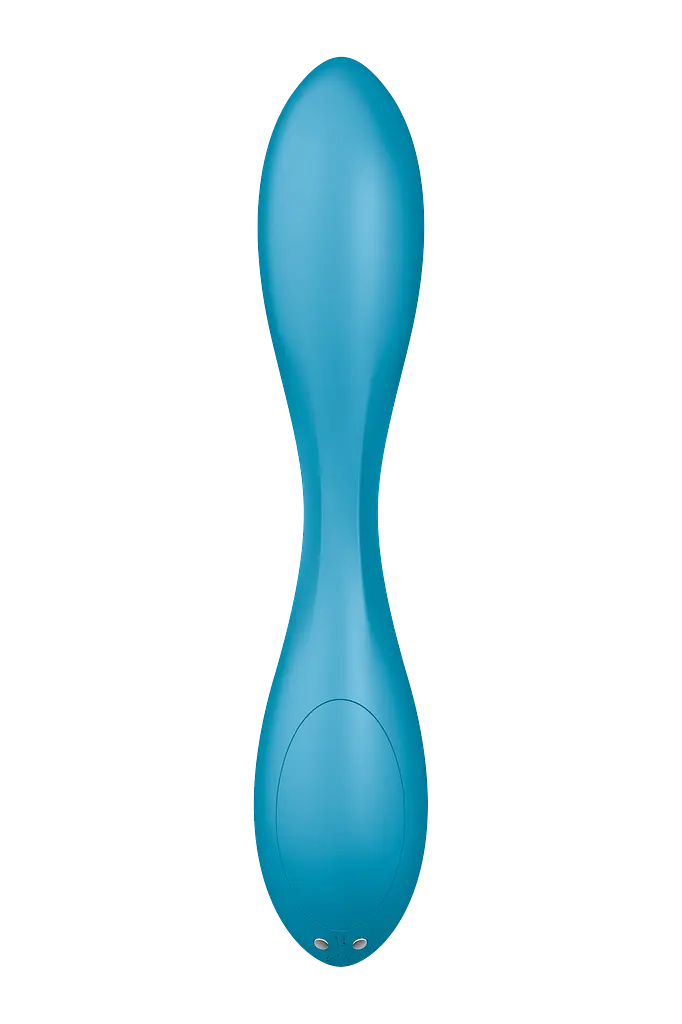 Вібратор Satisfyer G-Spot Flex 1 Гнучкий із фіксацією форми, 19.5х3.2 см блакитний - фото 4
