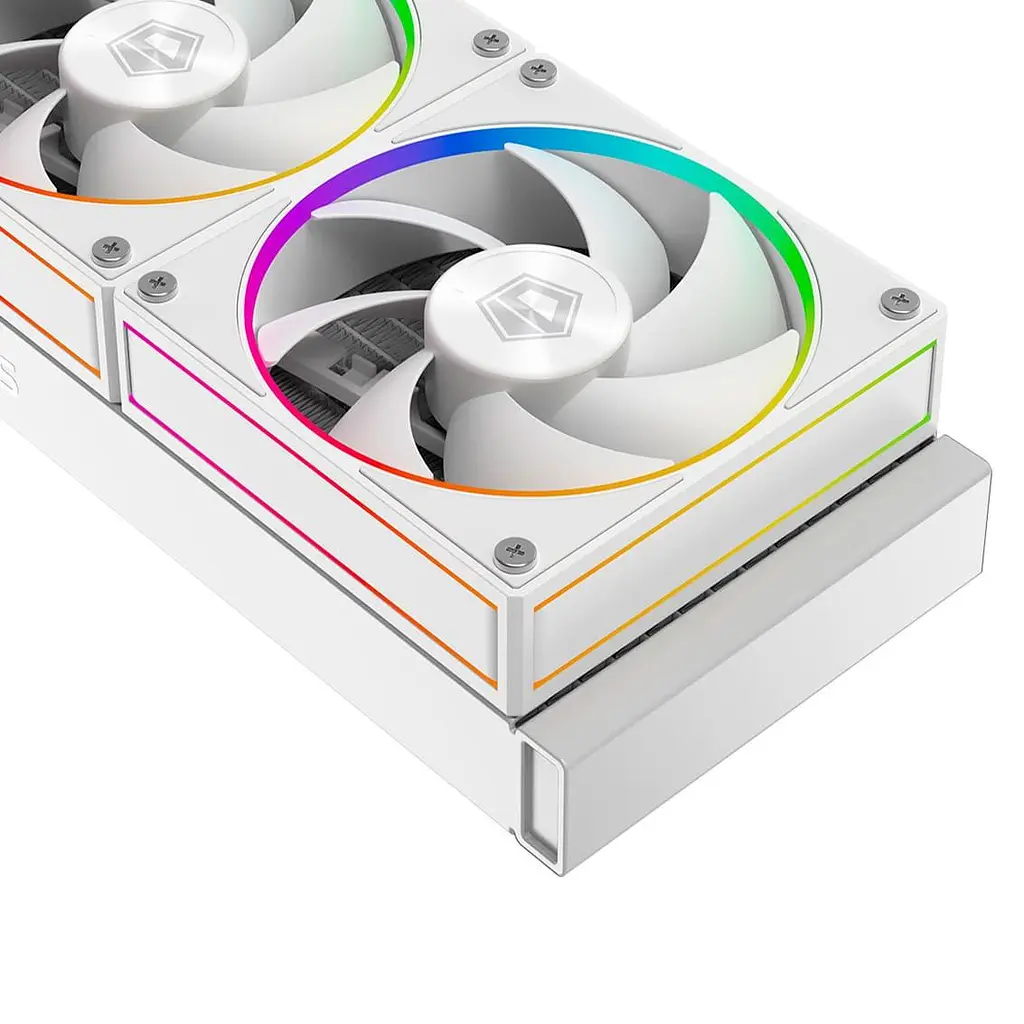 СВО ID-Cooling Space LCD SL240 White (SL240 WHITE) - фото 3
