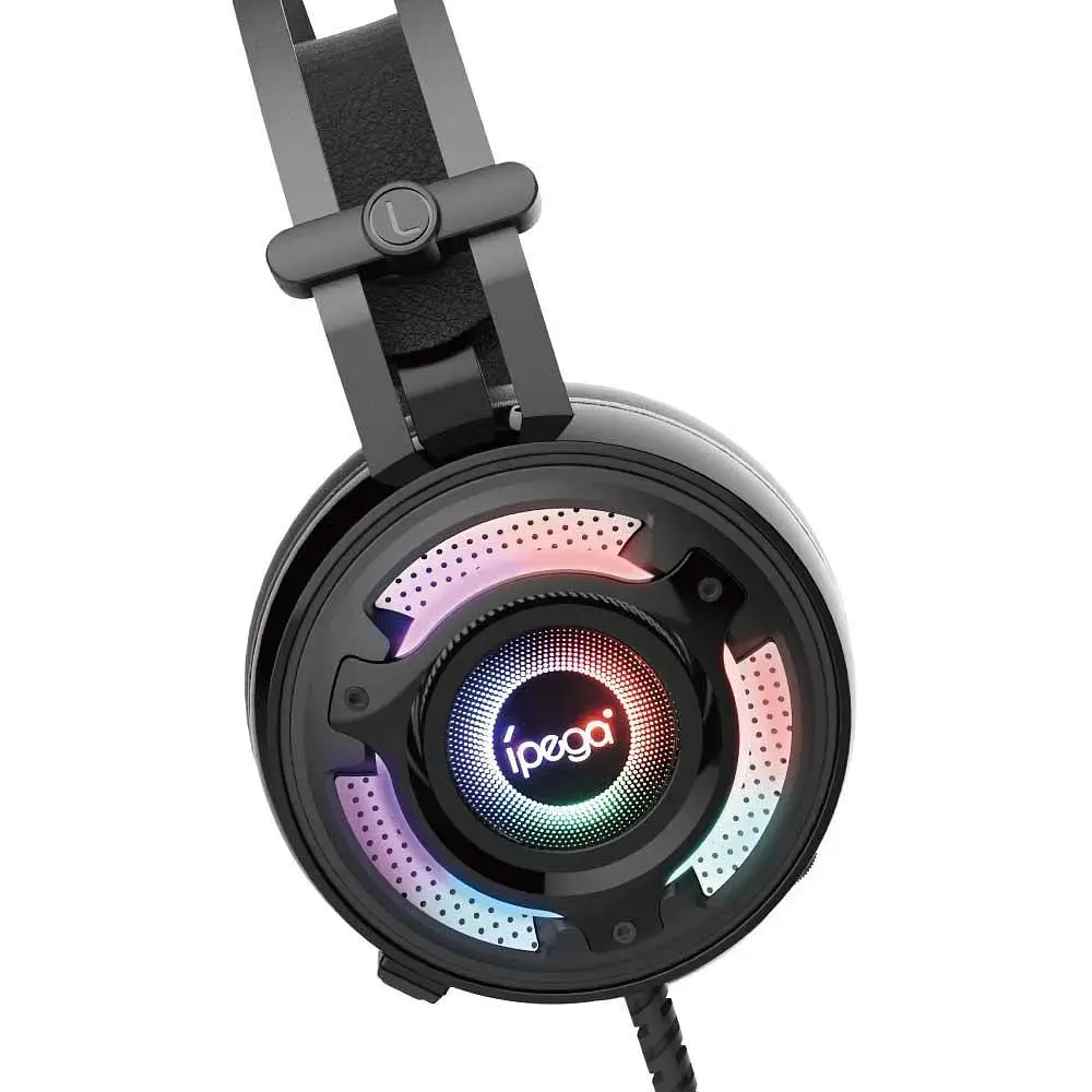 Наушники iPega Gaming with RGB LED PG-R008 Noice Reduction 3.5 mm - фото 2