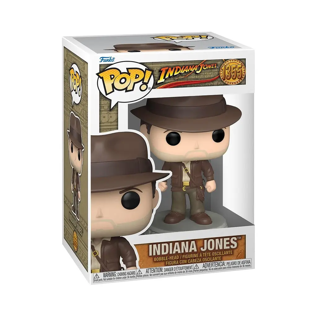 Фігурка Funko Pop Фанко Поп Індіана Джонc Funko Pop Indiana Jones 10 см Movies IJ 1355 - фото 2