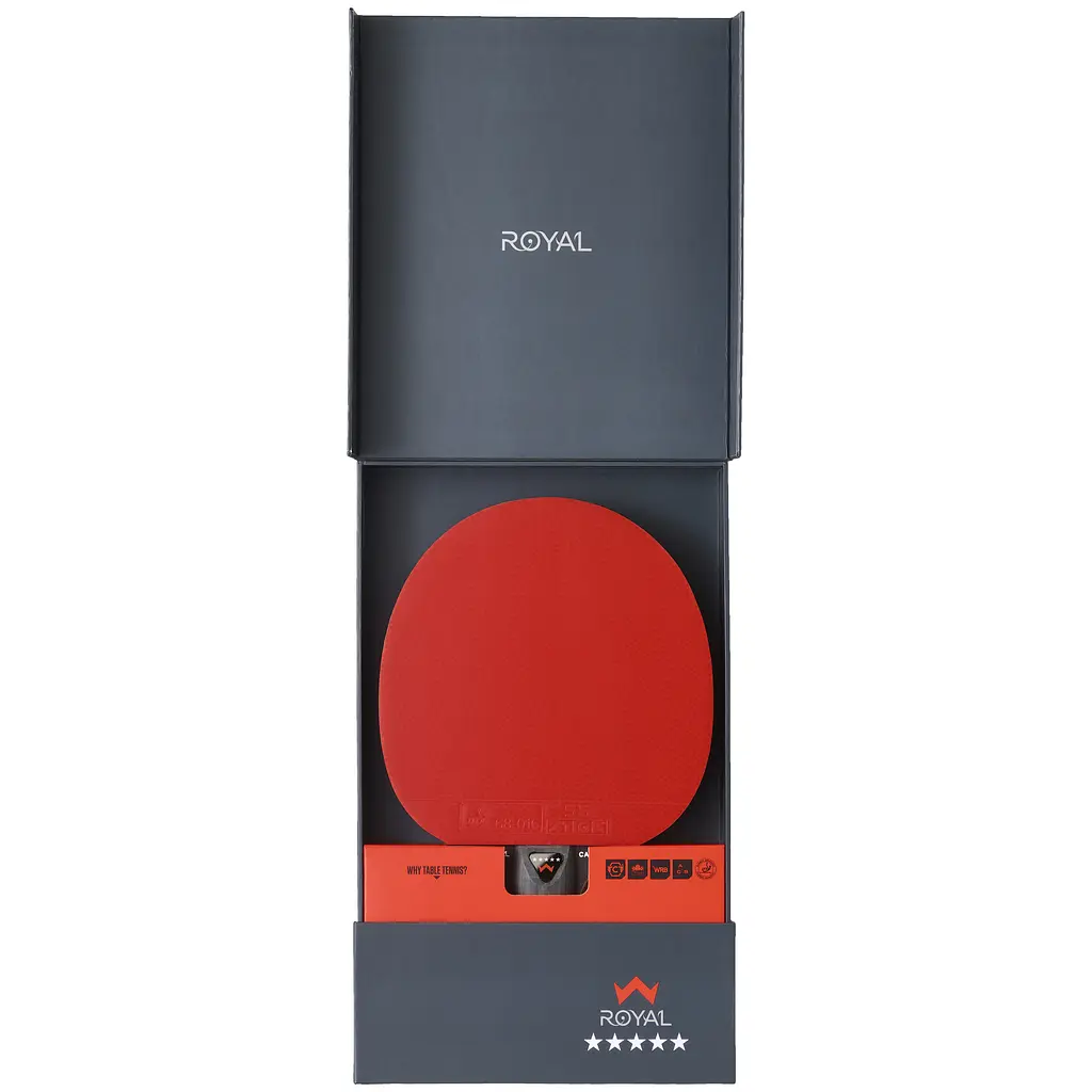 Ракетка для настільного тенісу Stiga Royal Carbon 5 Star FL (1215-2818-01) - фото 4