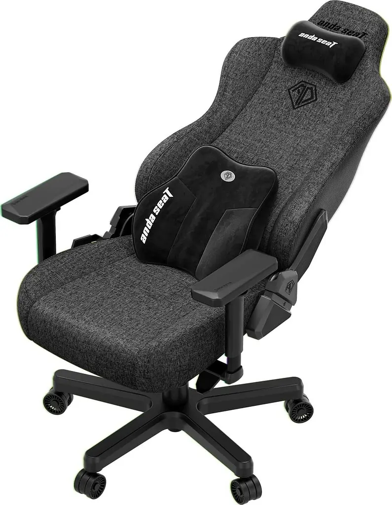Ігрове крісло Anda Seat Kaiser 3E Dark Grey Fabric Size XL (AD23YC-XL-09-GB-CF-G01) - фото 7
