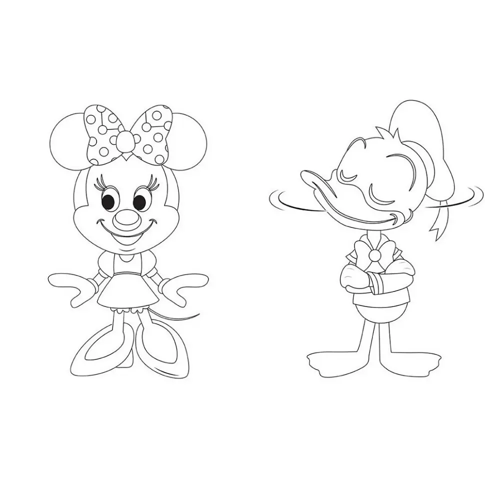 Раскраска "Игра с цветом. Микки Маус" Ранок 1426005 Disney Малыш, 12 страниц - фото 2