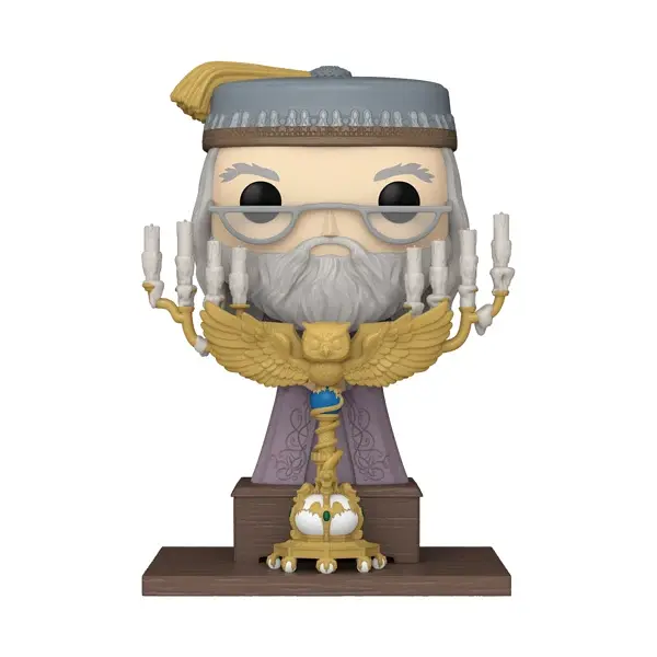 Коллекционная фигурка Funko Pop Гарри Поттер Дамблдор Harry Potter Dumbledore with Podium 15 см HP DP 172 - фото 2