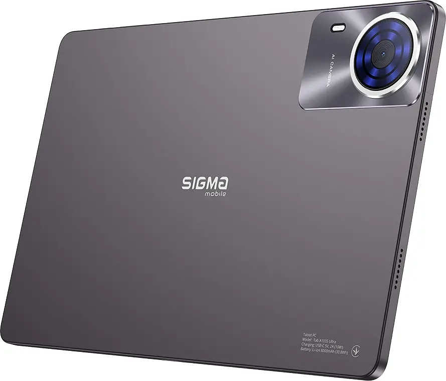 Планшет Sigma mobile Tab A1035 ULTRA 8/256GB Dark grey (RU UCRF) - фото 6
