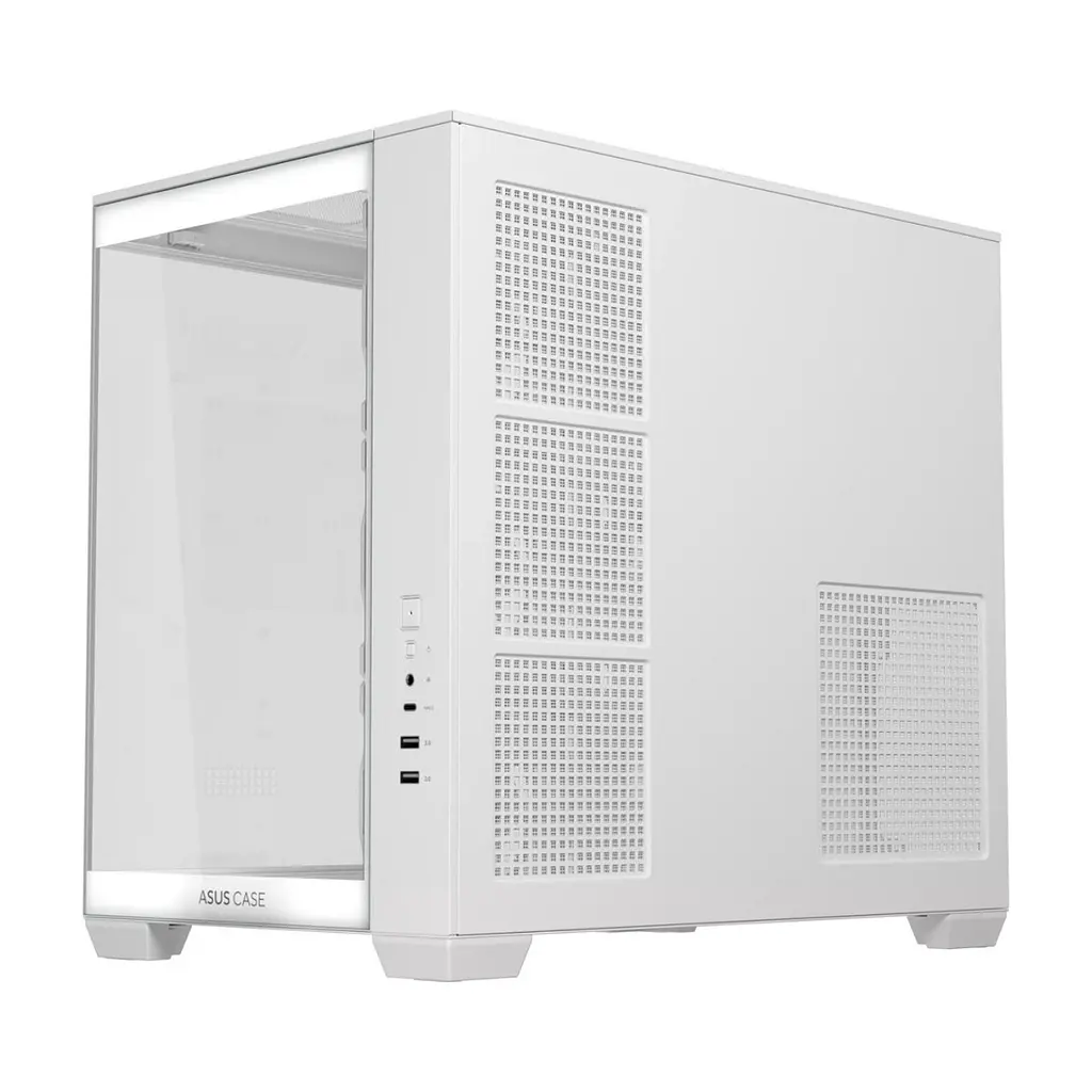 Корпус для ПК ASUS A32 Plus Tempered Glass White (90DC00S3-B19000) - фото 4