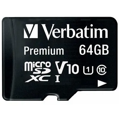 Карта пам'яті Verbatim 64GB microSDHC Class 10 (44084) - фото 2