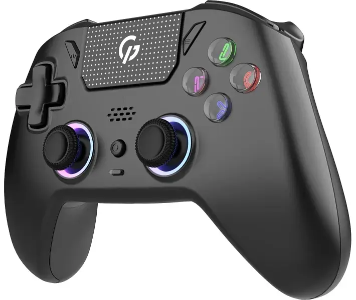 Геймпад GamePro GPS13B BT 5.3/USB/PC/iOS/Android/PS3/PS4 RGB Black (GPS13B) UA - фото 2