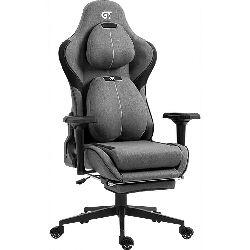 Геймерське крісло GT Racer X-2308 Fabric Gray/Black (X-2308 Fabric Gray/Black) - фото 2