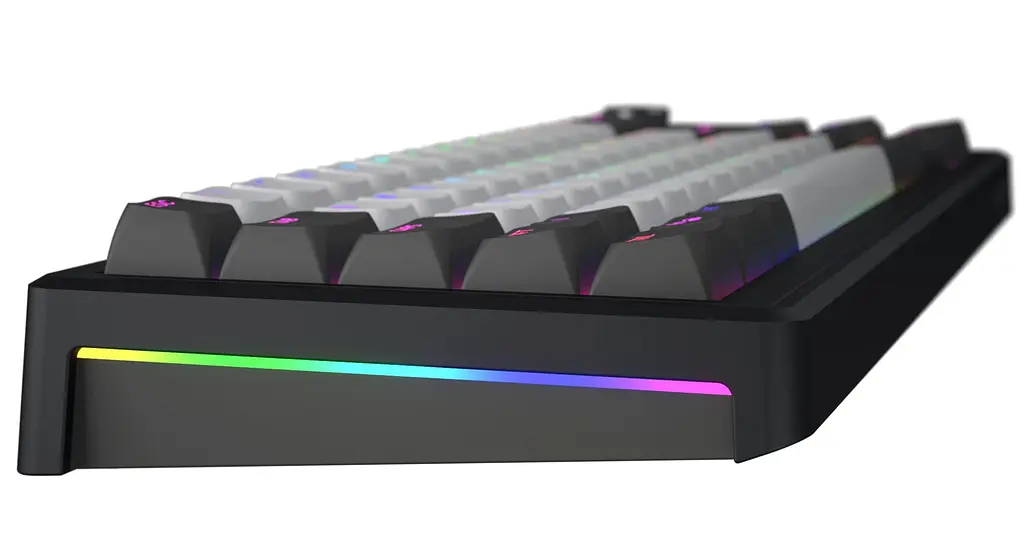 Клавіатура HATOR Skyfall 65 PRO Wireless Silent Switches UK-ISO Grey Black (Англ.) (HTK4160EU) - фото 5