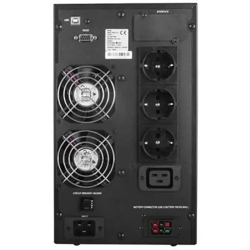 Пристрій безперебійного живлення Powercom MAC-3K Schuko - фото 2