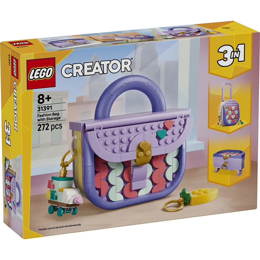 Конструктор LEGO Creator Стильна мистецька сумка з місцем для зберігання (31391) - фото 2