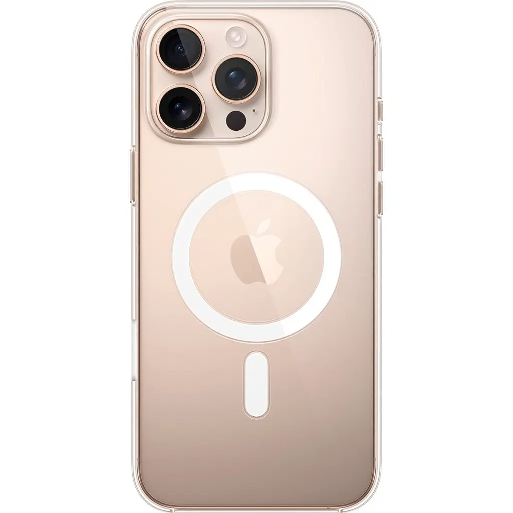 Чохол Clear Case with MagSafe для Apple iPhone 16 Pro Max Transparent AAA [115935] - фото 2